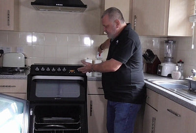 replace a fan element in a Hotpoint cooker